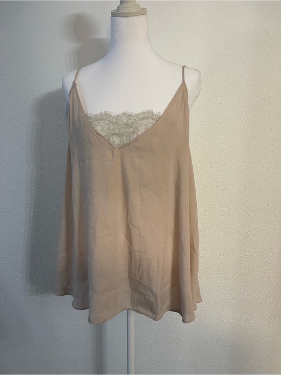 Free People Tops - Free People Lace/Satin Tank